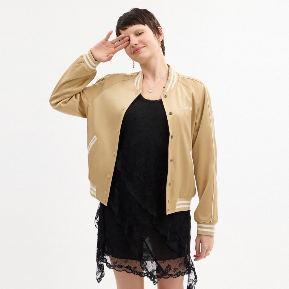 Coach Outlet Reversible Signature Souvenir Varsity Jacket - Preorder - Image 3