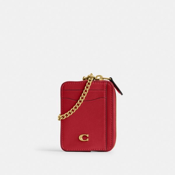 Coach Outlet Essential Chain Card Case - Preorder