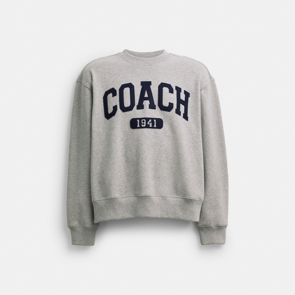 Coach Outlet Sporty Boyfriend Crewneck Sweatshirt - Preorder