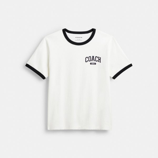 Coach Outlet Sporty Classic 70 S T-Shirt In Organic Cotton - Preorder