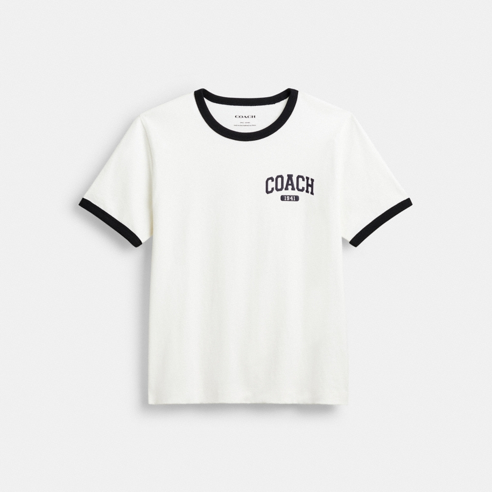 Coach Outlet Sporty Classic 70 S T-Shirt In Organic Cotton - Preorder