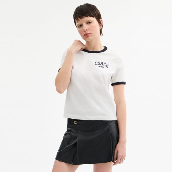 Coach Outlet Sporty Classic 70 S T-Shirt In Organic Cotton - Preorder