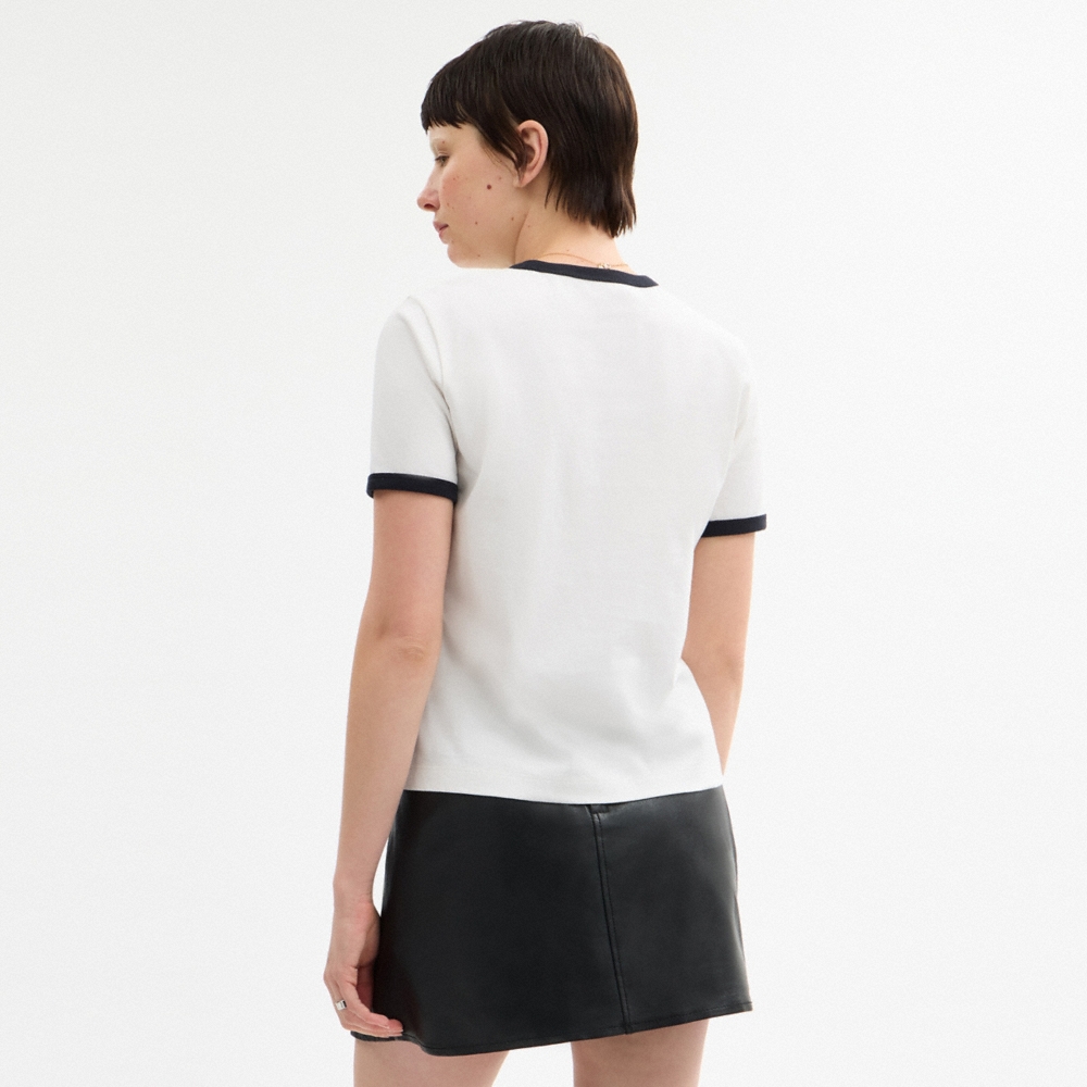 Coach Outlet Sporty Classic 70 S T-Shirt In Organic Cotton - Preorder