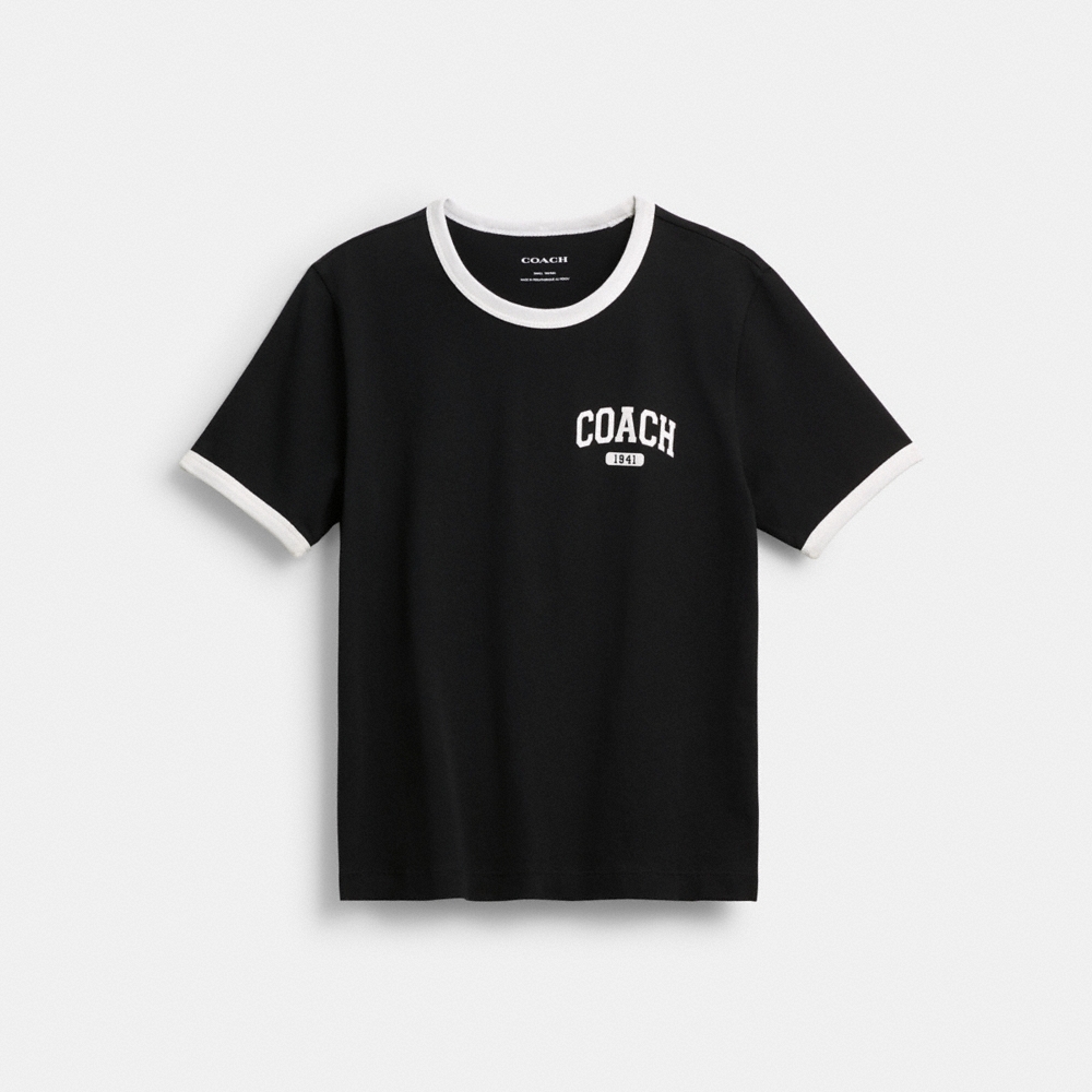 Coach Outlet Sporty Classic 70 S T-Shirt In Organic Cotton - Preorder