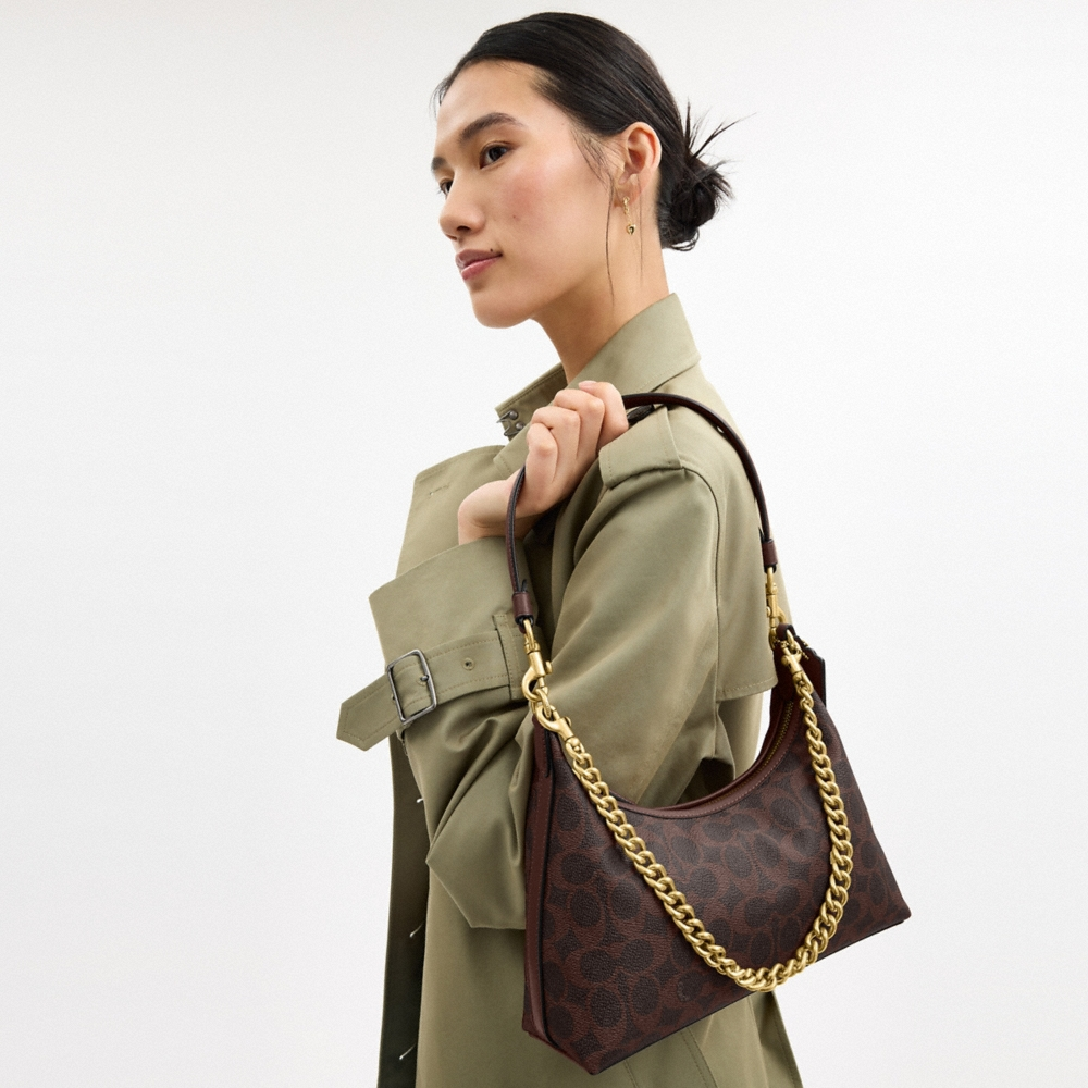 Coach Juliet Shoulder Bag 25 In Signature Canvas - Preorder
