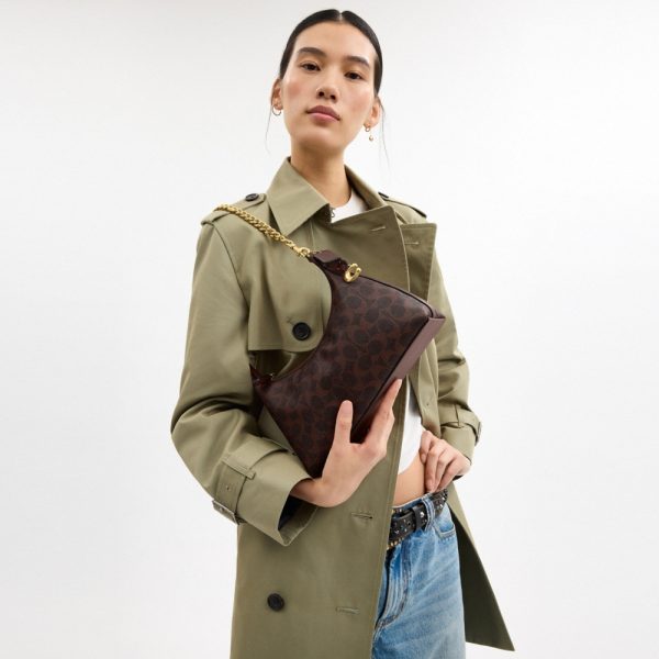 Coach Juliet Shoulder Bag 25 In Signature Canvas - Preorder