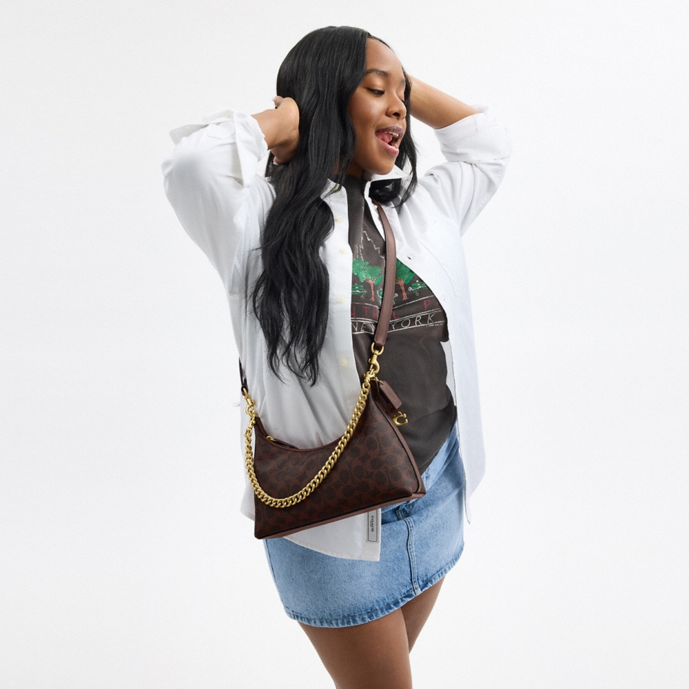 Coach Juliet Shoulder Bag 25 In Signature Canvas - Preorder