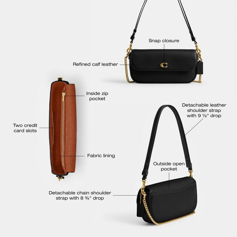 Coach Outlet Brook Flap Chain Bag - Preorder - Image 14