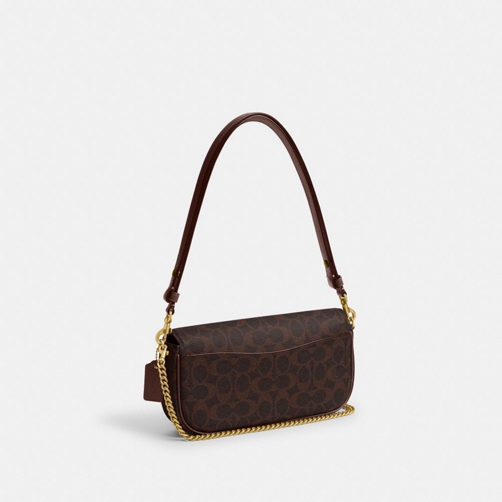 Coach Brook Flap Chain Bag In Signature Canvas - Preorder