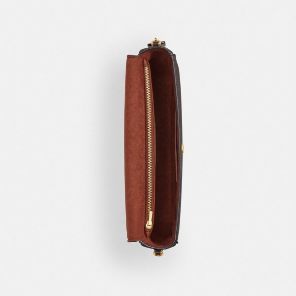 Coach Brook Flap Chain Bag In Signature Canvas - Preorder