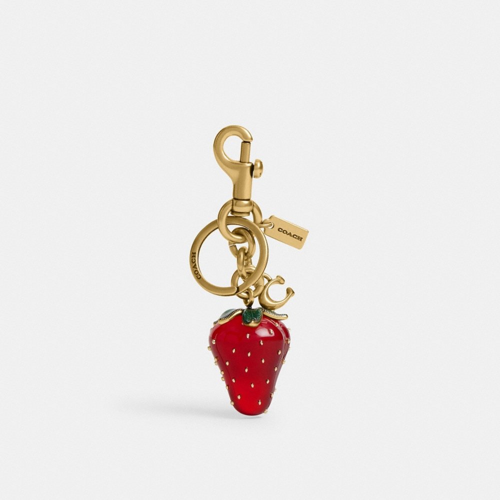 Coach Outlet Strawberry Bag Charm - Preorder