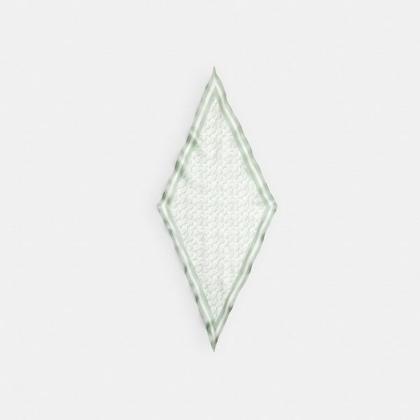 Coach Outlet Signature Silk Diamond Scarf - Preorder