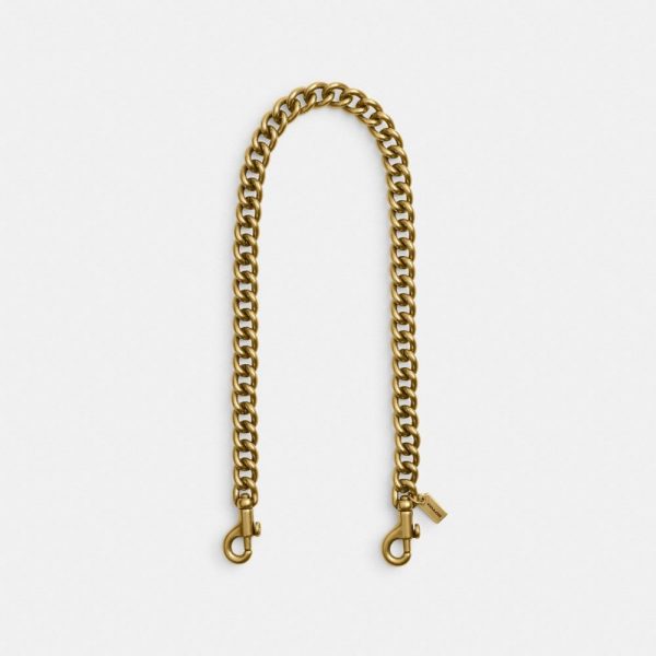 Coach Short Chunky Curb Chain Strap - Preorder