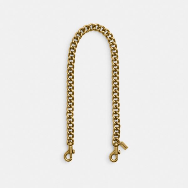 Coach Short Chunky Curb Chain Strap - Preorder
