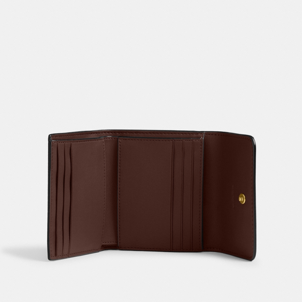 Coach Outlet Mila Small Flap Wallet In Signature Canvas - Preorder