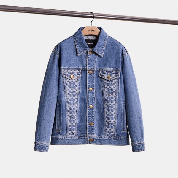 Coach Restored Oversized Signature Denim Jacket - Preorder