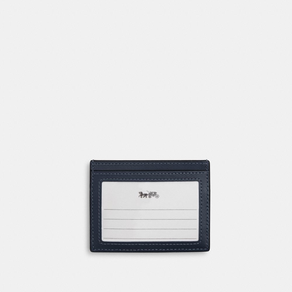 Coach Outlet Slim ID Card Case In Regenerative Cotton With Quilting - Preorder