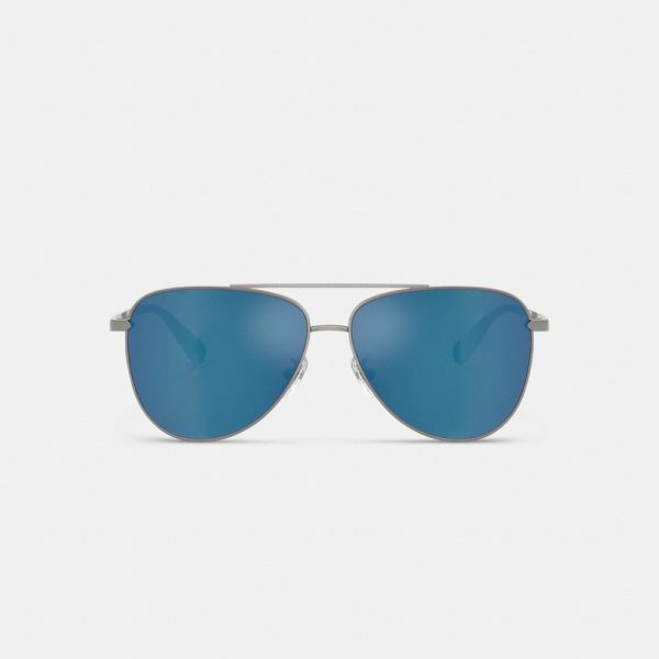 Coach Outlet C Hardware Metal Pilot Sunglasses - Preorder