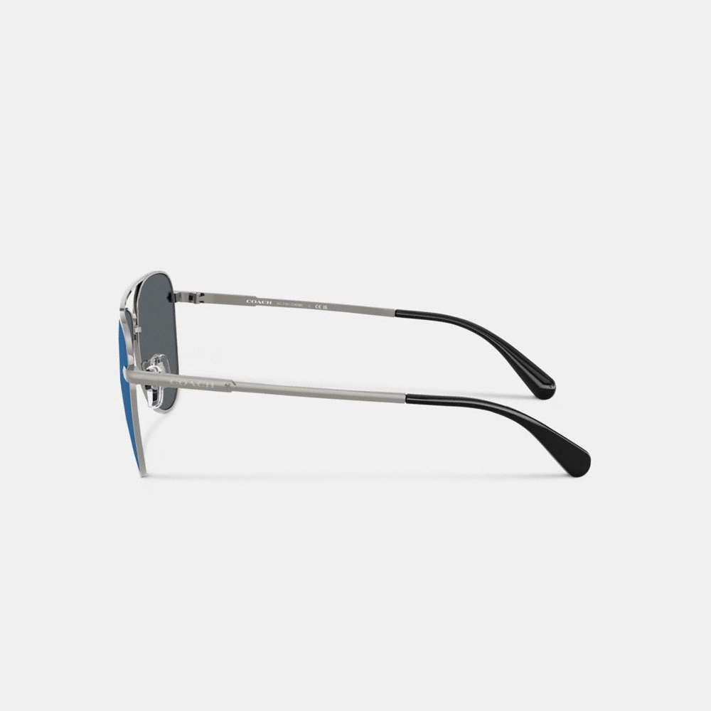 Coach Outlet C Hardware Metal Pilot Sunglasses - Preorder