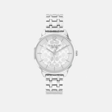 Coach Outlet Olivia Watch, 34MM - Preorder — Stainless Steel