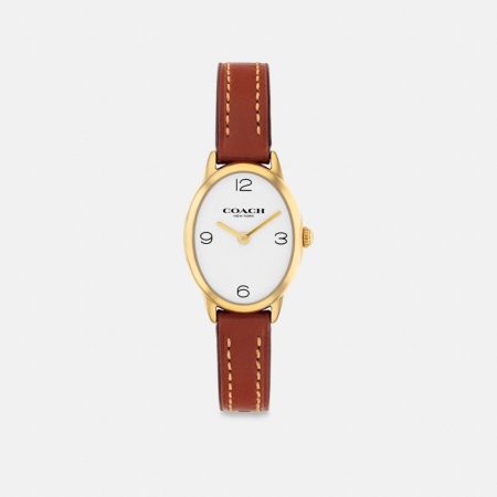 Coach Outlet Talia Watch, 22MM - Preorder — Saddle