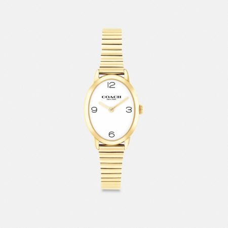 Coach Outlet Talia Watch, 22MM - Preorder — Brass