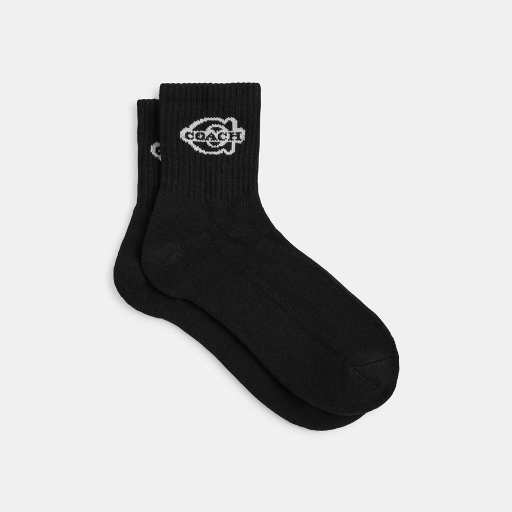 Coach Outlet Soho Quarter Crew Socks - Preorder