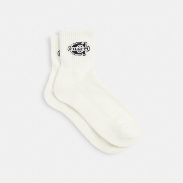 Coach Outlet Soho Quarter Crew Socks - Preorder
