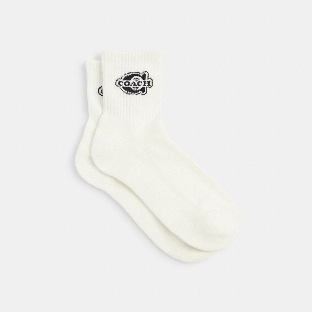 Coach Outlet Soho Quarter Crew Socks - Preorder