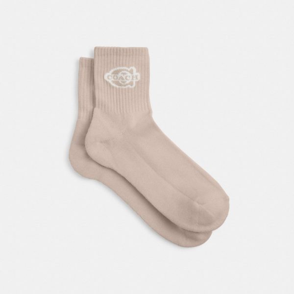 Coach Outlet Soho Quarter Crew Socks - Preorder
