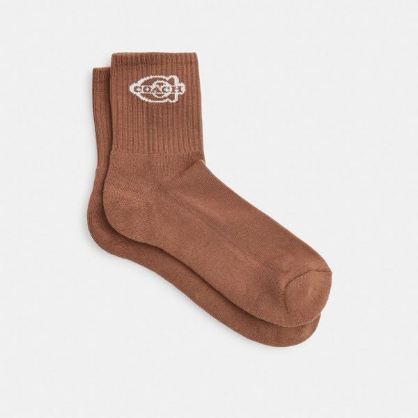 Coach Outlet Soho Quarter Crew Socks - Preorder