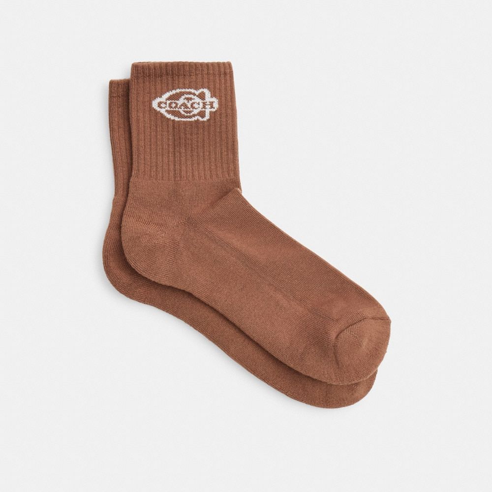 Coach Outlet Soho Quarter Crew Socks - Preorder