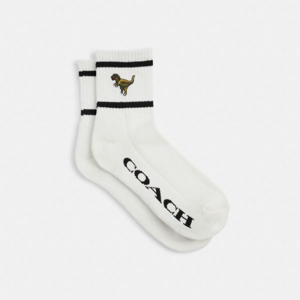 Coach Outlet Rexy Quarter Crew Socks - Preorder