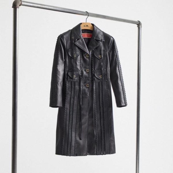 Coach Restored Embellished Leather Coat - Preorder