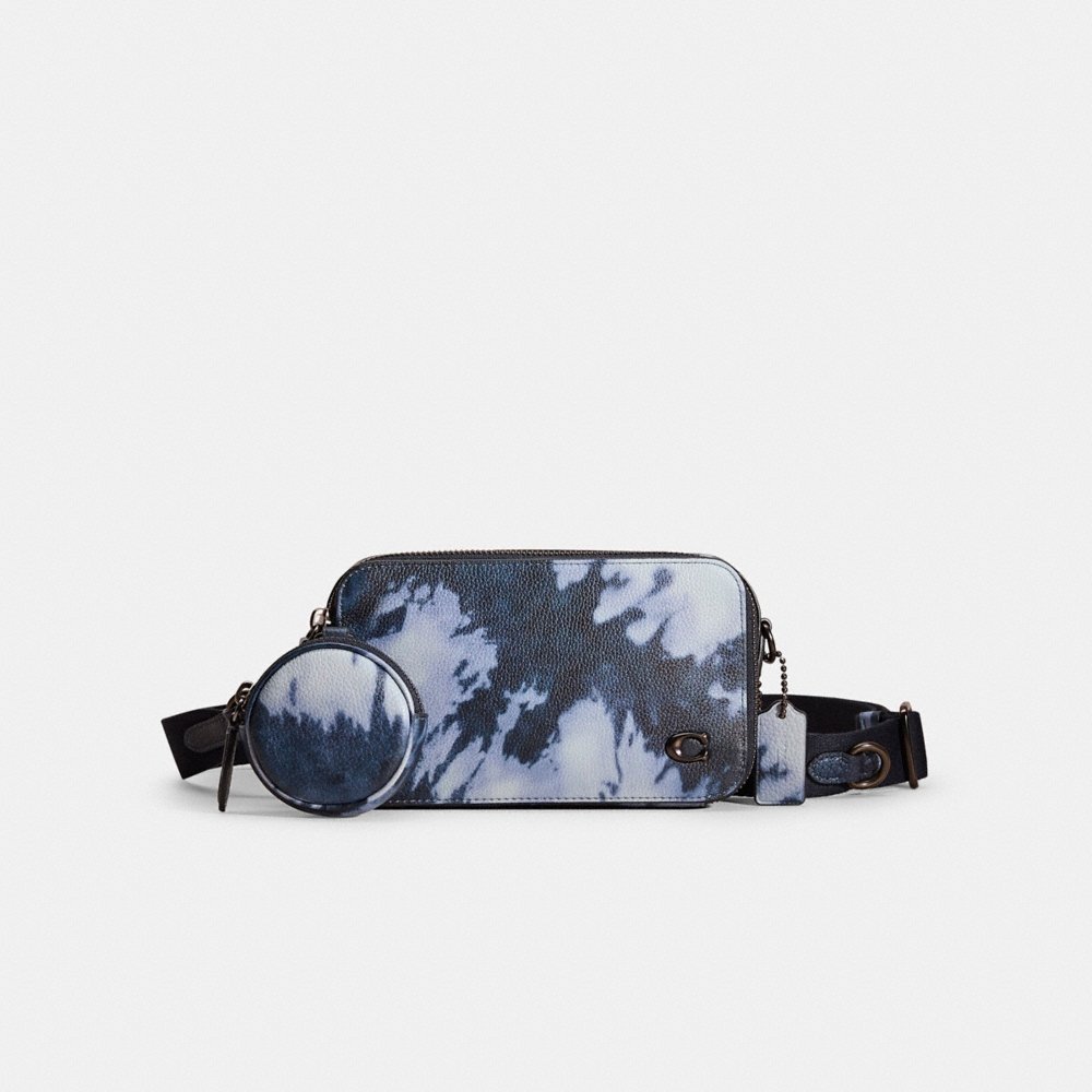 Coach Restored Charter Slim Crossbody With Tie-Dye Print - Preorder