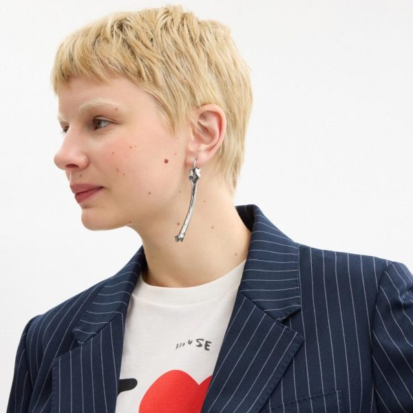 Coach Bone Single Earring - Preorder