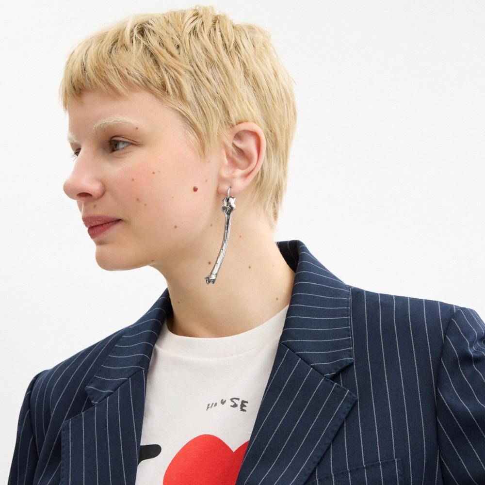 Coach Bone Single Earring - Preorder - Image 3