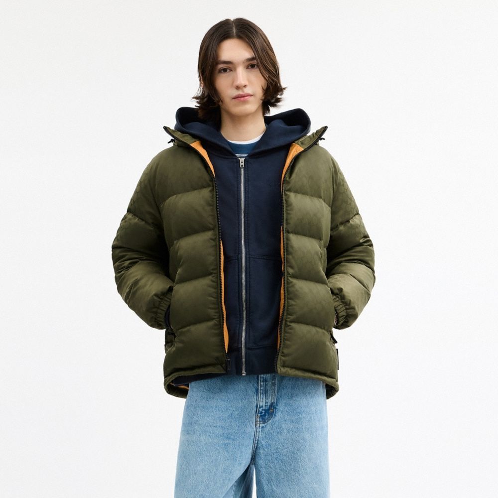 Coach Outlet Tonal Signature Down Jacket - Preorder