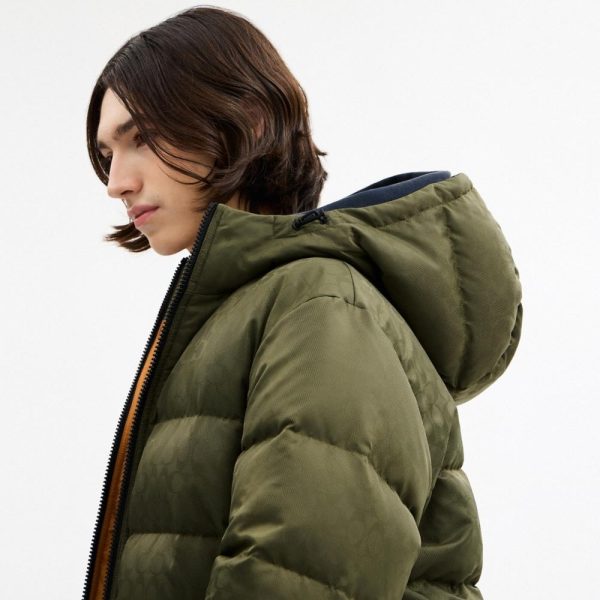 Coach Outlet Tonal Signature Down Jacket - Preorder