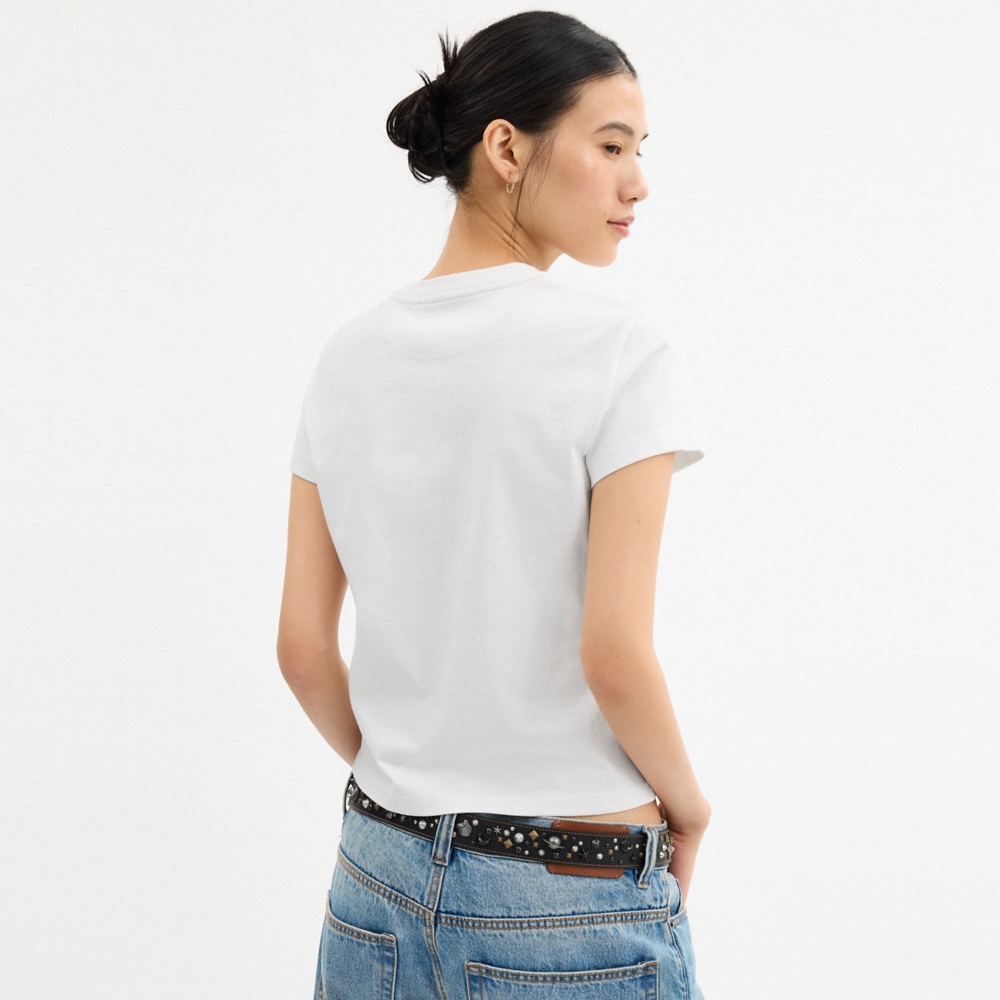 Coach Horse And Carriage T-Shirt In Organic Cotton - Preorder