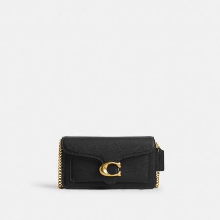 Coach Tabby Chain Crossbody Bag 19 - Preorder — Brass/Black