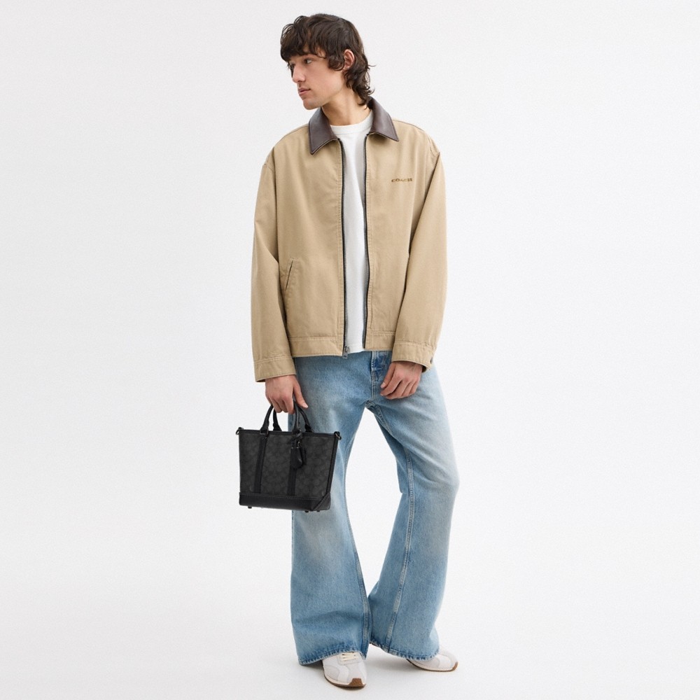 Coach Metropolitan Carryall Bag 22 In Signature Canvas - Preorder