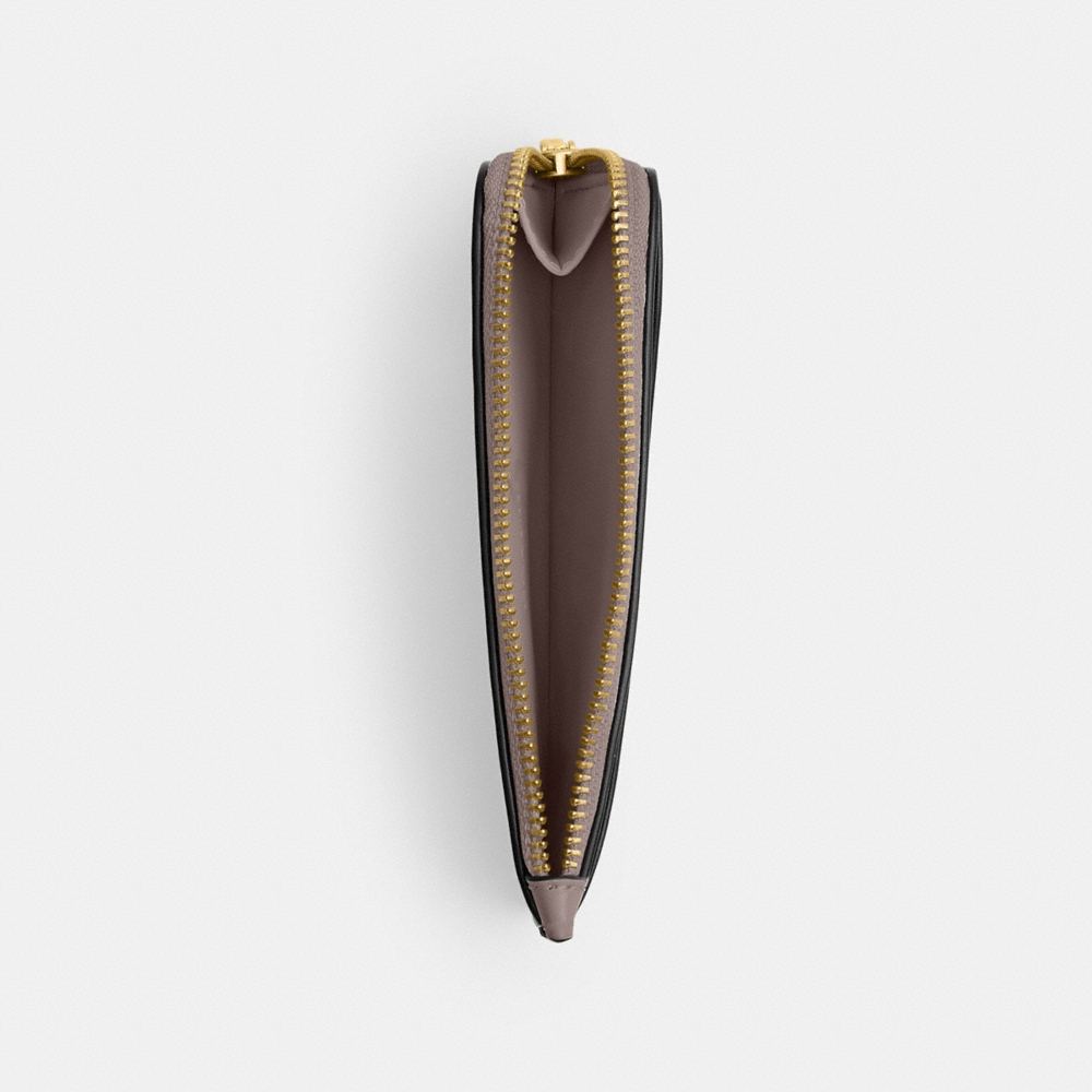 Coach Outlet New York Zip Card Case In Colorblock - Preorder