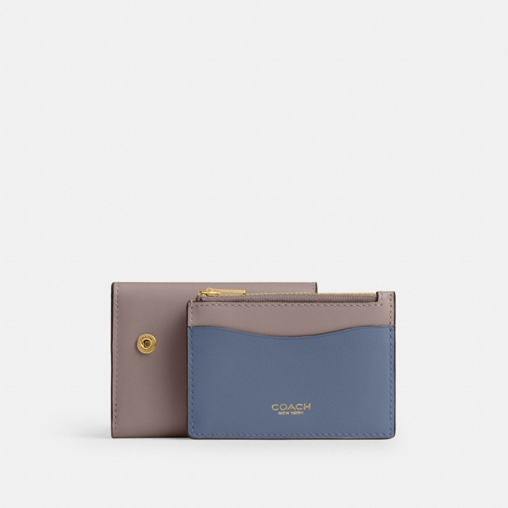 Coach Outlet Essential Card Holder Wallet In Colorblock - Preorder