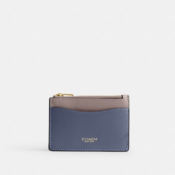 Coach Outlet Essential Card Holder Wallet In Colorblock - Preorder