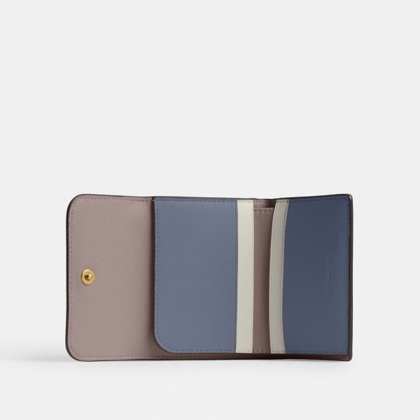 Coach Outlet Essential Card Holder Wallet In Colorblock - Preorder