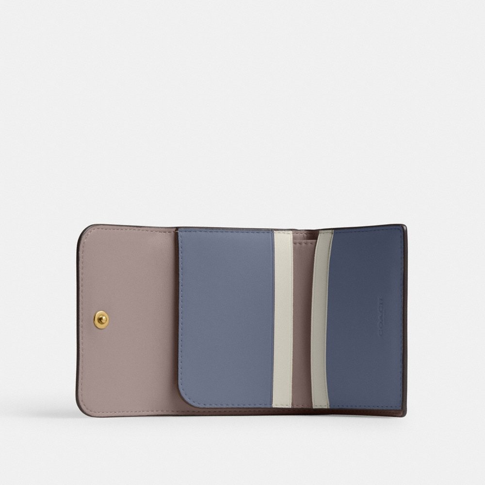 Coach Outlet Essential Card Holder Wallet In Colorblock - Preorder