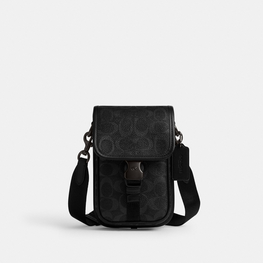 Coach League Phone Crossbody Bag In Signature Canvas - Preorder