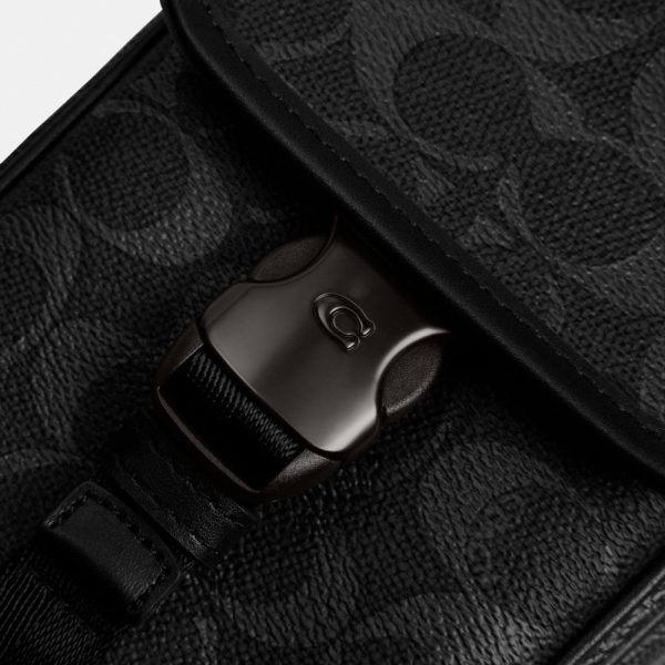 Coach League Phone Crossbody Bag In Signature Canvas - Preorder