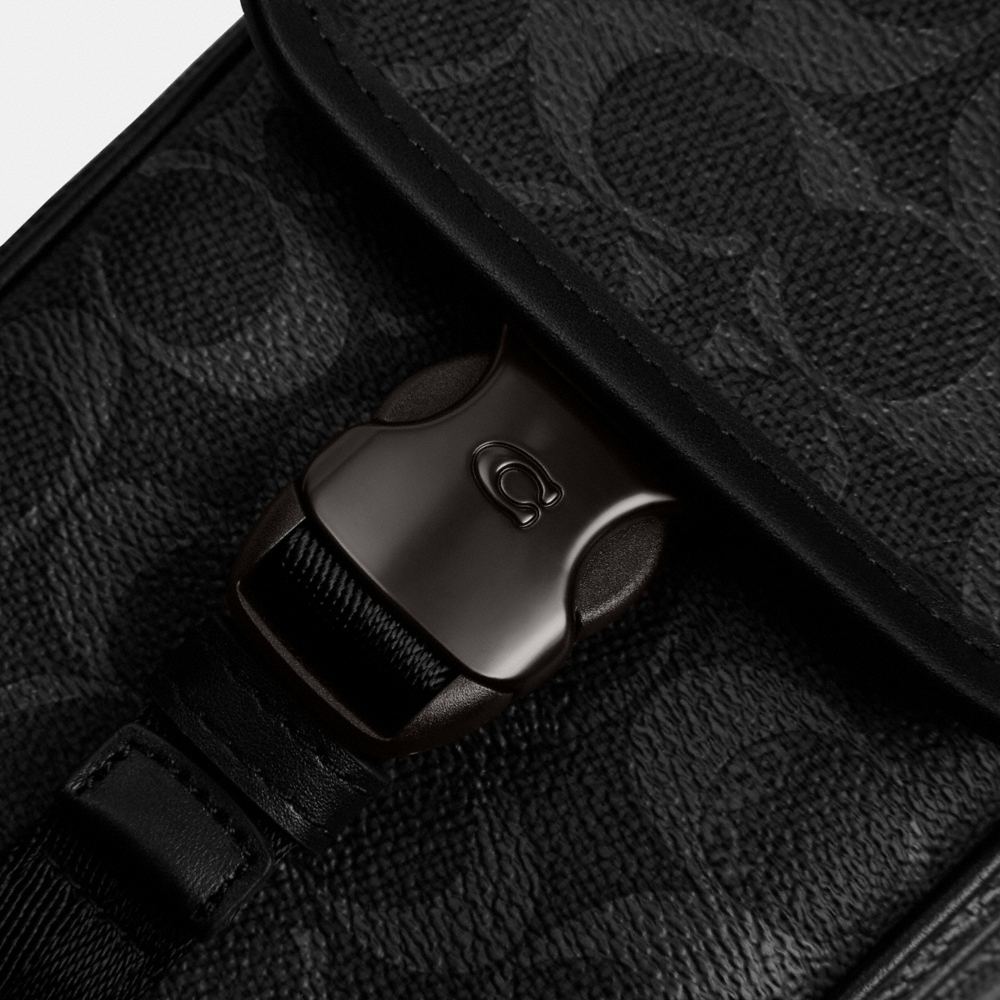 Coach League Phone Crossbody Bag In Signature Canvas - Preorder